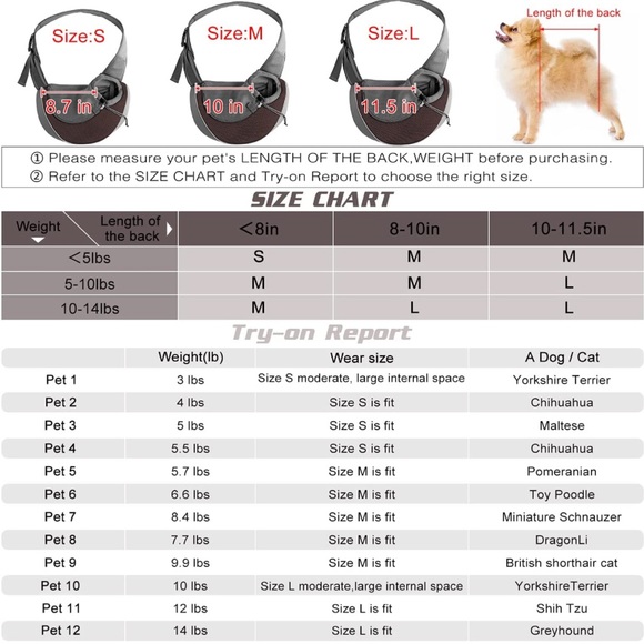 Dog carrier size M - Picture 2 of 5